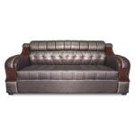 53 Brown Leathrette V2 3+1+1